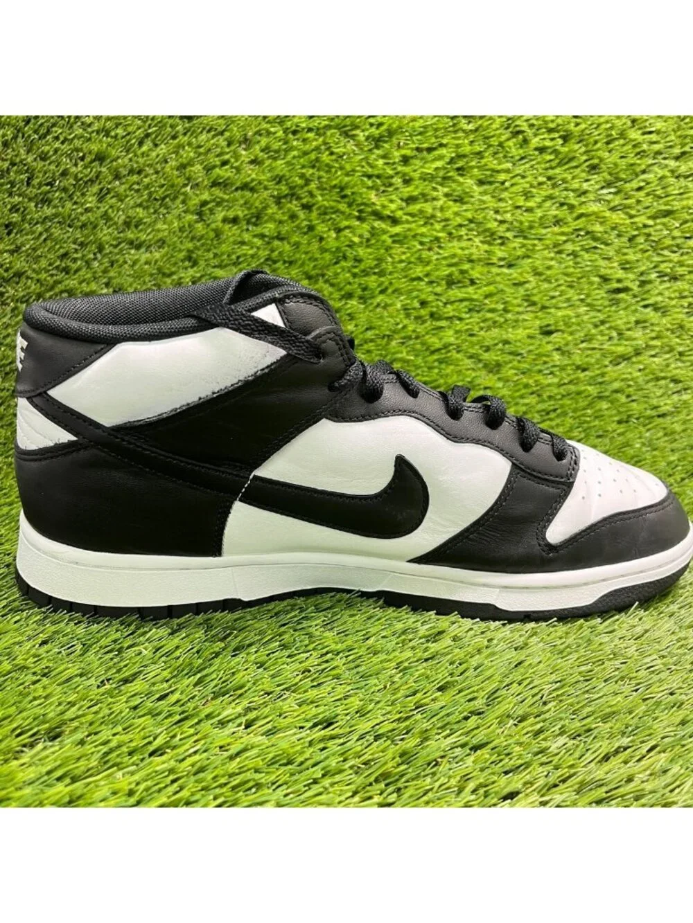 Nike Dunk Mid Panda Mens Size 13 Black White Athletic Lifestyle Shoes Sneakers